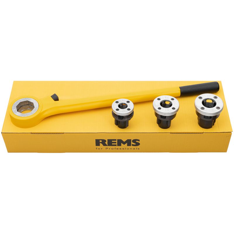 Резьбонарезной клупп REMS Eva с головками, арт. 520004